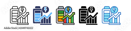 Fotografie Business Recharge multiple icon