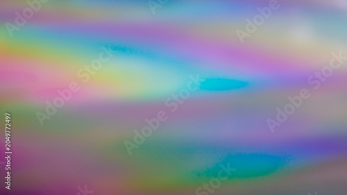 Iridescent pastel gradient abstract background with soft dreamy rainbow color...