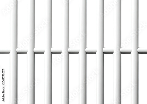 White bars interconnected, repeating pattern against black