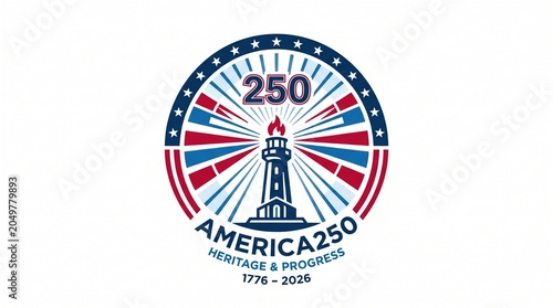 America250 Beacon Light Icon