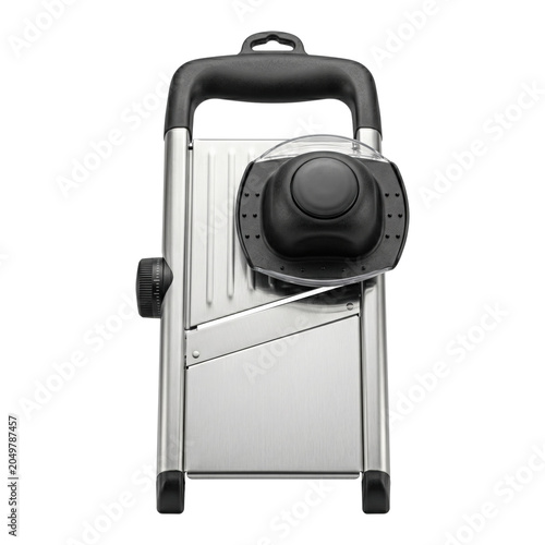 Photos Stainless steel mandoline vegetable food slicer tool