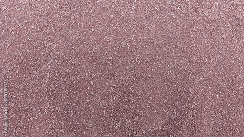 Bild auf Leinwand Top view of fine reddish brown sawdust texture background