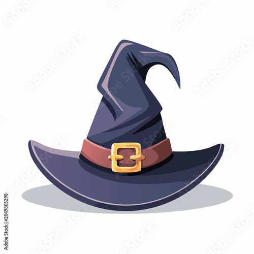 Witch Hat with Buckle