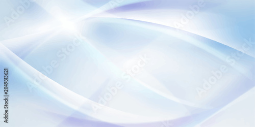Photos Abstract soft light blue and white wave background, with gentle curves and soft glows, creating a serene and elegant feel for a modern design