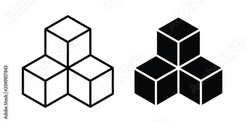 Quadro su tela inventory  icon ai