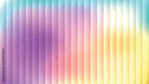 Smooth gradient ribbed glass texture background