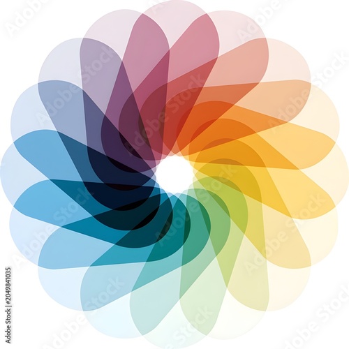 abstract background with circles