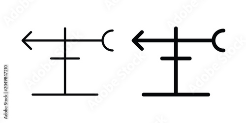Slika na platnu veleta icon ai