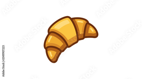 Photos Golden Croissant Pastry Baked Food.