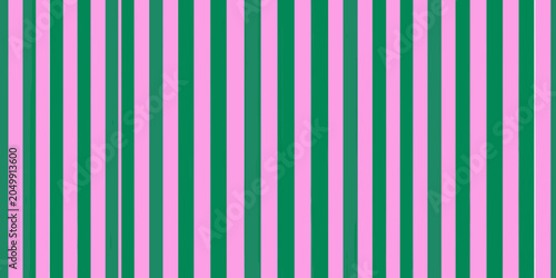 Foto Pink and green vertical stripes a repeating pattern design