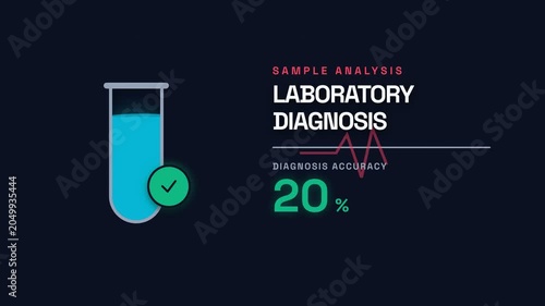 Laboratory Diagnosis Sample Analysis with Medical Data Visualization.