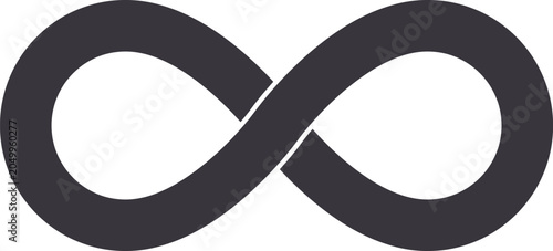 Bilde på lerret Infinity symbol representing endless cycle and unlimited possibilities