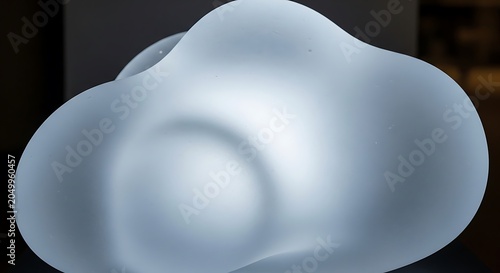 Close up view of a smooth white fabric surface.