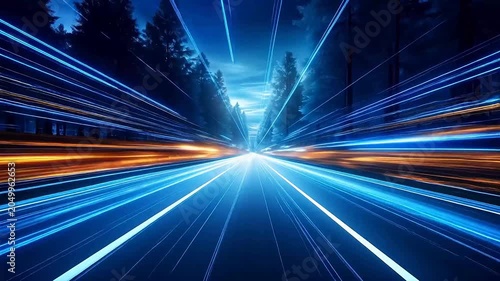 Digital future digital transformation abstract background