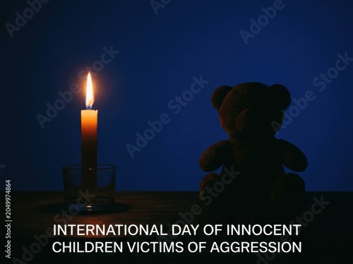 International Day of Innocent Children Victims of Aggression, candlelight for children