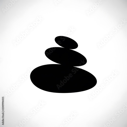 Black silhouette of a person sitting in meditation pose.