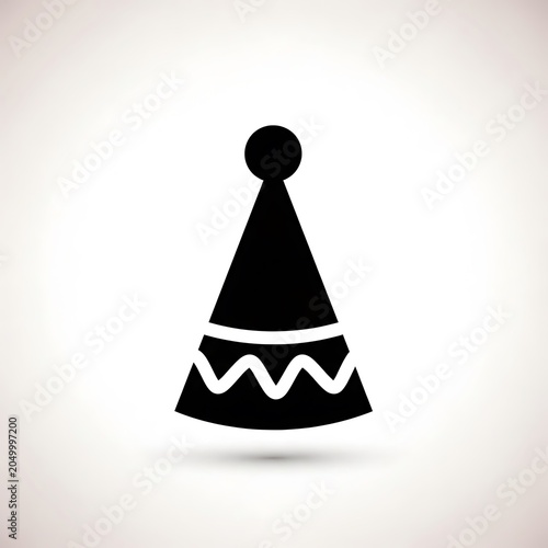 Black silhouette of a witch on a broomstick.