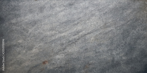 Tableau sur toile Close up of dark gray textured stone surface with natural pattern surface textur