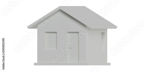 3D Home house object high-resolution High-quality rendering PNG white
