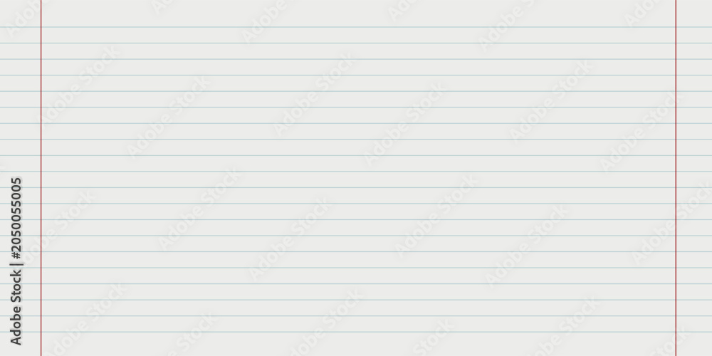 Obraz premium Vector illustration of a background simulating a notebook page.