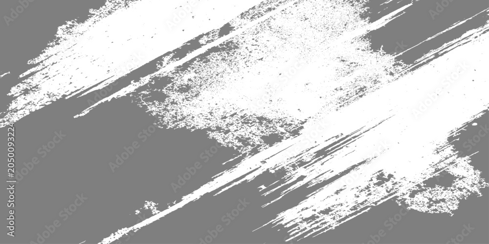 Obraz premium Abstract black brush streaks on a white background, minimalist texture, dynamic diagonal lines, monochrome art background texture.