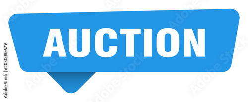 Canvastavla auction sticker