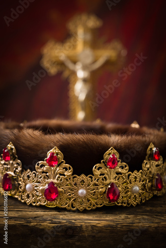 Crown and cross