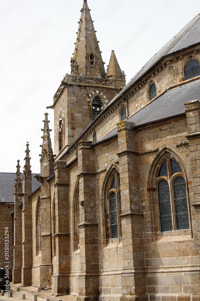 Fototapeta premium Eglise Notre-Dame-du-Cap-Lihou, Granville, Manche