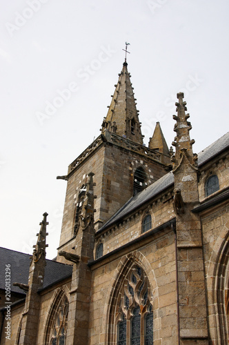 Clocher de l'église Notre-Dame-du-Cap-Lihou, Granville, Manche