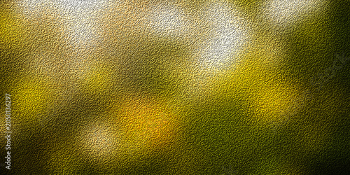 Obraz na płótnie Abstract green and yellow textured background, oil paint effect, light and shadow play, rough surface, vibrant colors