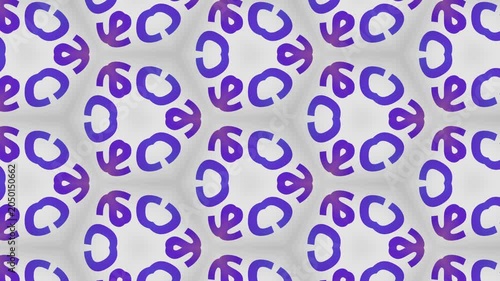 Minimal hexagonal geometric pattern loop with clean corporate motion