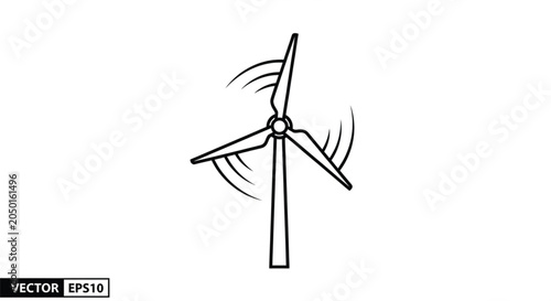Wind turbine renewable energy generator.