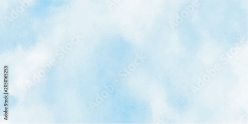 Tableau sur toile blue sky abstract clouds textured vintage grunge background wallpaper nature lig