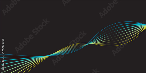 Photography Kung and blue colored wallpaper wave background