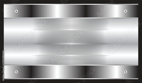 Modern Metallic Wave Background for Corporate Branding