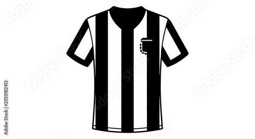 Fotografía Argentine soccer jersey illustration on a white background