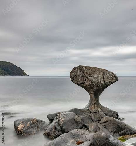 Kannenstein in maløy in Norwegen