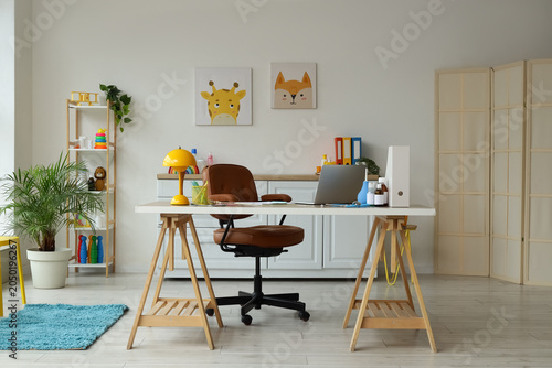 Interior of pediatrician's ...