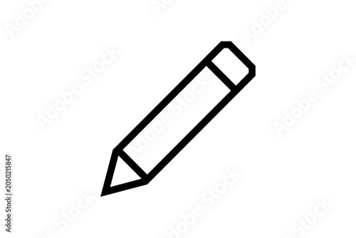 writing icon writing pad Document editing icon with paper page and pencil for notes and office work Copywriting line icon icons related to copywriting
