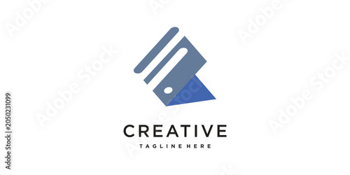 wallet design idea with modern technology concept
