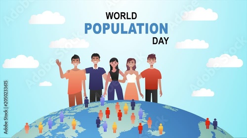 World Population Day Background