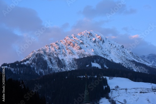 Winter in the Alps