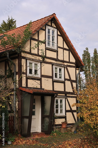 Blick in die Historische Altstadt der Hansestadt Korbach in Hessen	