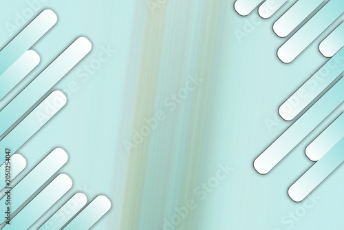 Abstract background with diagonal rounded bars in light blue tones