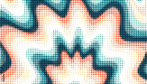Orange gradient grid warm fade halftone background pattern texture vector bundle collection set modern graphic design template
