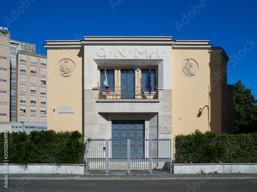 Canvastavla Fascist architectural styled building, seat of a branch of the Ministry of Cultu