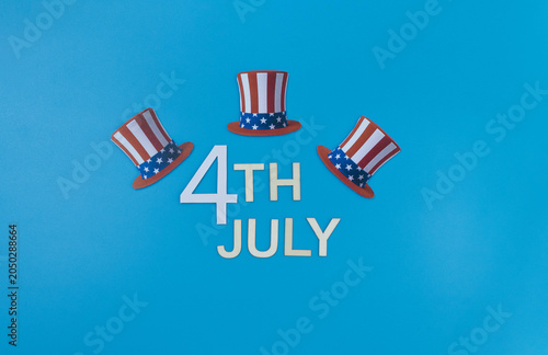 Celebrating 4th of july, american independence day holiday