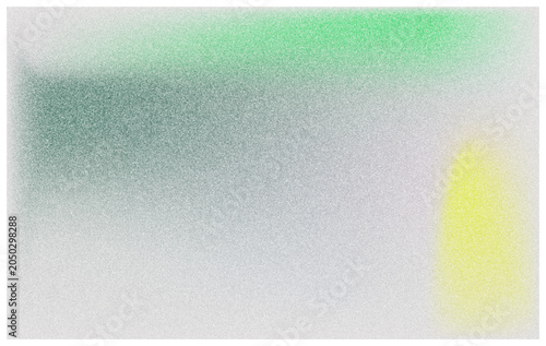 White green yellow grey black empty space grainy noise grungy texture color gradient rough abstract background wallpaper shine bright light and glow template