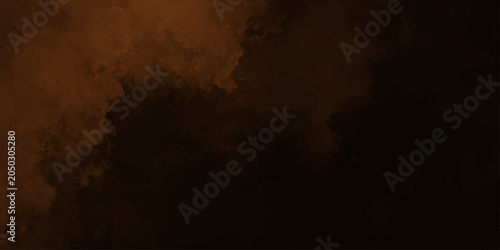 Photos Dark brown watercolor wash with textured gradients and blurred edges abstract ba