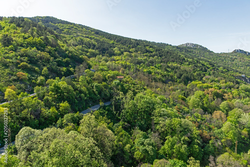 Rhodope Mountains near town of Asenovgrad, Bulgaria